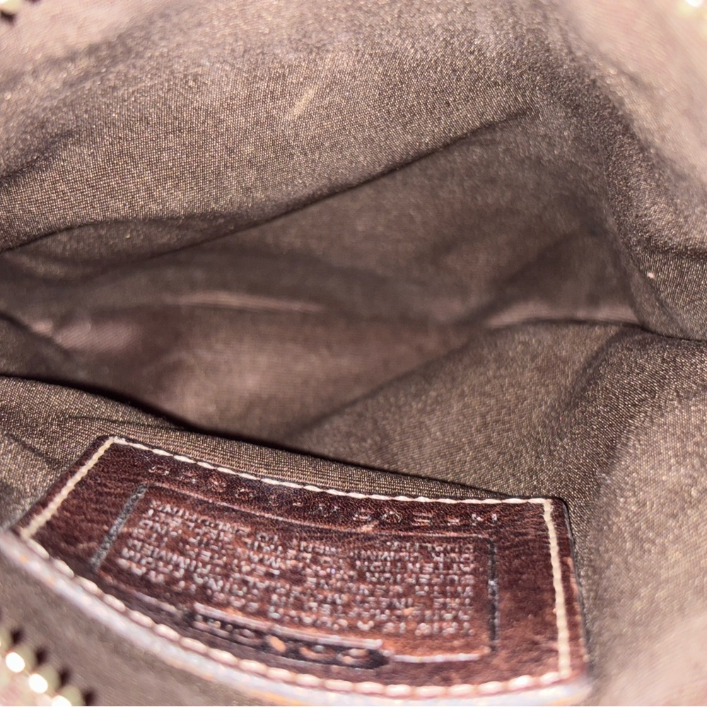 Coach Brown Sig C Swingpack Snake/Suede/Patent Leather - 2006 - Picture 7 of 7